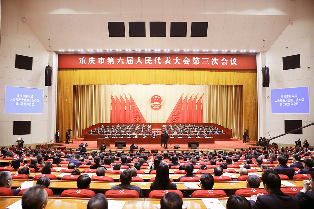 直播回顾 | 重庆市第六届人民代表大会第三次会议第二次全体会议