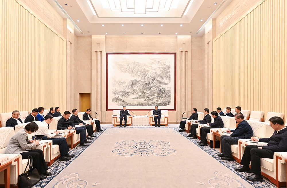 袁家军胡衡华会见中国电子科技集团董事长王海波一行 - 重庆人大网